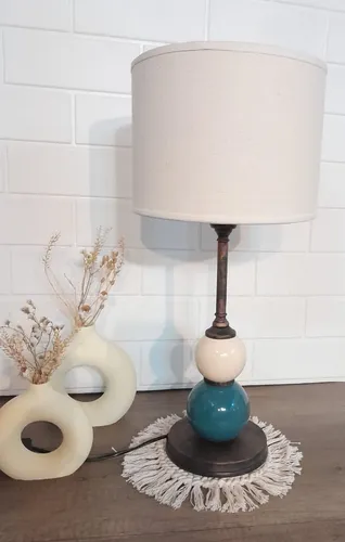 Velador Moderno Bochas De Ceramica