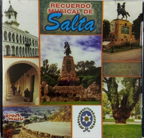 Folklore Recuerdo Musical De Salta Cd Nuevo 24 Súper Éxito
