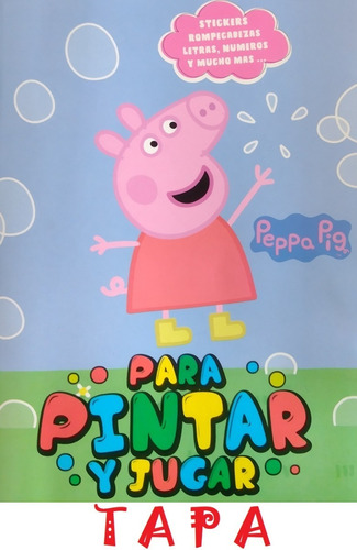 Imagen 3 de 10 de 40 Libros P/ Colorear Y Jugar 16 Pág + Stickers Diverti Toys