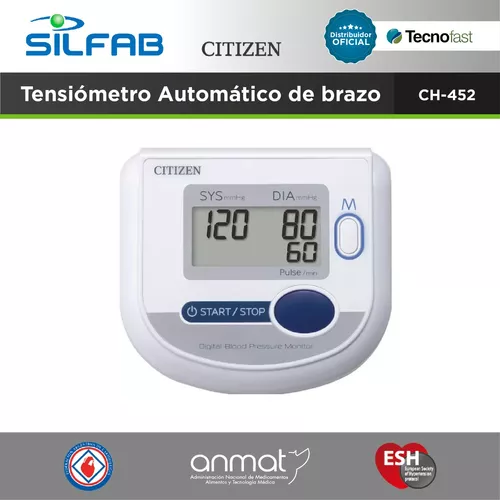 MEDIDOR DE PRESION CITIZEN CH-452 DIGITAL P