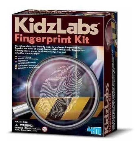 Kidzlabs Fingerprint Kit 4m Detective