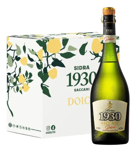 Sidra 1930 Dolce 750 Ml X6bot Sin T.a.c.c ((full)). Quirino