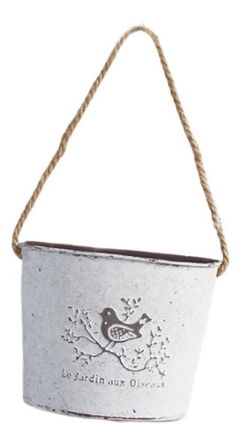 Cesta Colgante De Hierro, Maceta, Soporte Para Plantas, Para