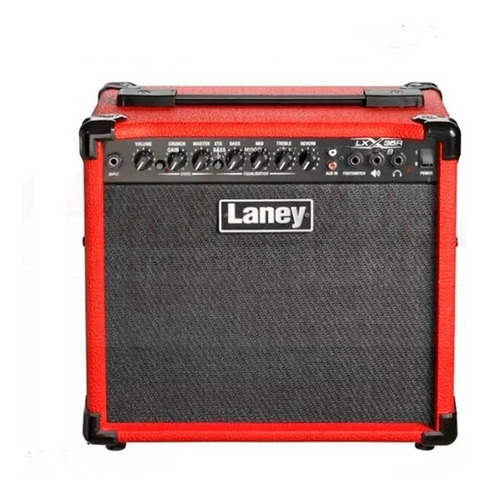 Amplificador Laney De Guitarra Lx35r Reverb 35 W Rojo