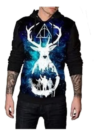 blusa de frio 3d masculina