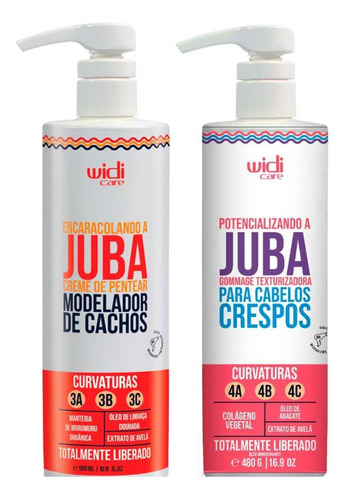 Kit Widi Care Encaracolando E Potencializando A Juba