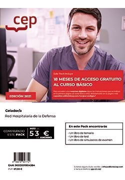 Pack Libros Curso Basico Celador/a Red Hospitalaria Defensa