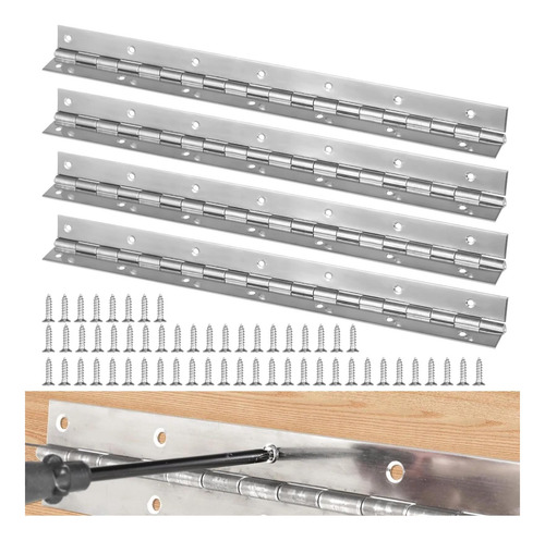 Piano Pesado Service Bisagra 4 Packet, 2 Width X