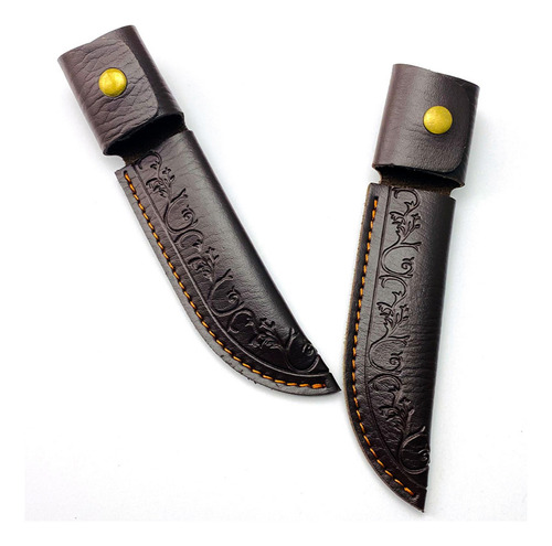 3 Funda De Cuchillo De Cuero Pu, Mangas Cortadoras