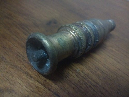 Imagen 3 de 4 de Antiguo Regador De Mano Regulable Bronce