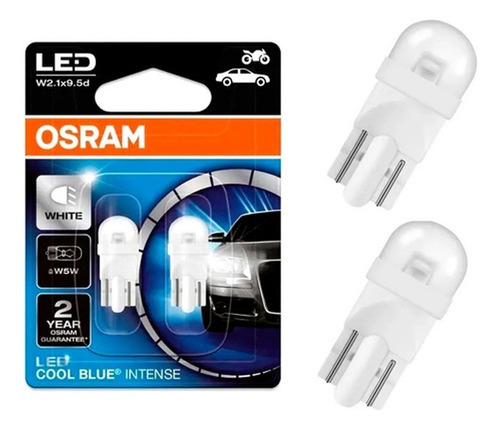 Imagen 2 de 6 de Lamparas Led Osram W5 Posicion 12v 2780cw