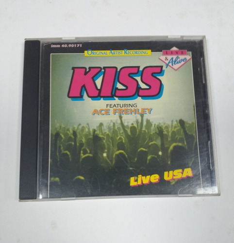 Cd Kiss Live Usa Inédito- Recorded Live Usa 1990/1992 - P261