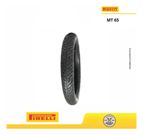 Pneu Pirelli 100/90-18 Mt65 Dianteiro/traseiro Cbx200 Strada