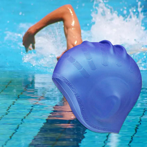 2 Gorro De Natación Gorro De Natación De Silicona Suave