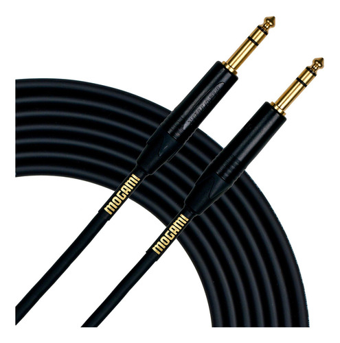 Cable De Audio Mogami Gold Trs A Trs De 6 Ft