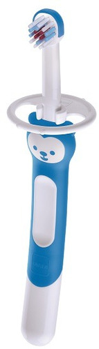  Escova Dental Bebê Mam Training Brush Azul