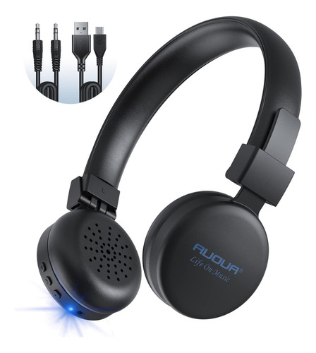 Auriculares Bluetooth Auoua Life On Music Supraaurales