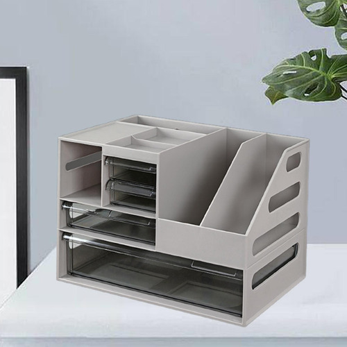 Organizador De Escritorio Con Cajón, Organizador De