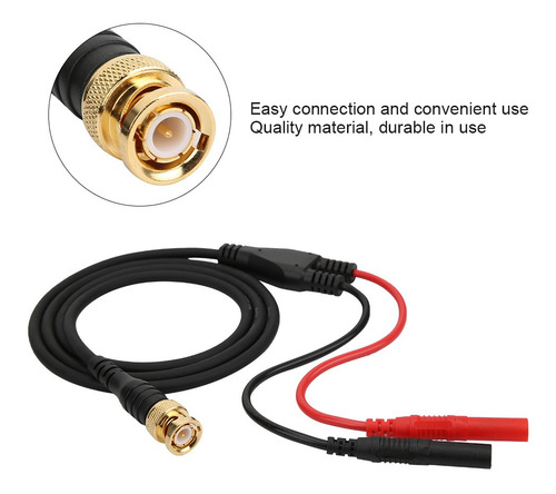 Cable De Prueba P1065, Conector Bnc De Cobre Puro Chapado En