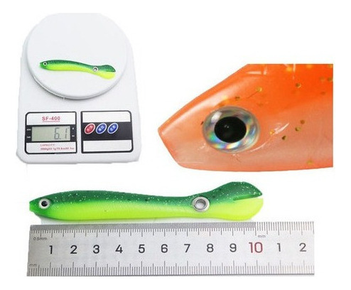 New Señuelo Artificial For Pesca, Cebo De Silicona Suave,