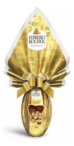 Huevo Ferrero Rocher Grande 365 Gr Con Bombones