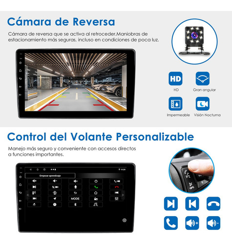Estéreo Android Auto Carplay Carlam Para Chevrolet Sonic 2011-2016