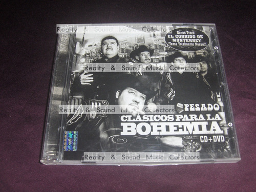 Pesado Clasicos Para La Bohemia Cd + Dvd Wea 2010