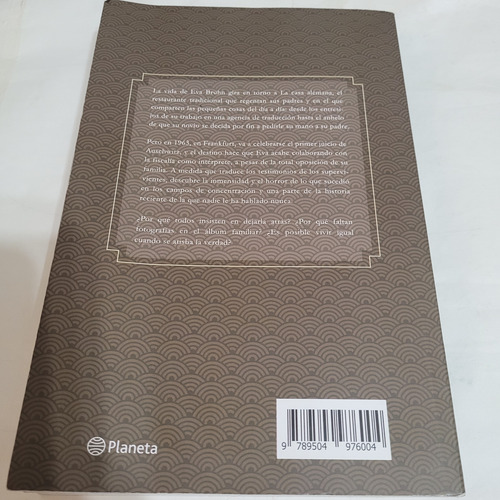 Libro,la Casa Alemana,annette Hess,planeta,caballito (Usado)