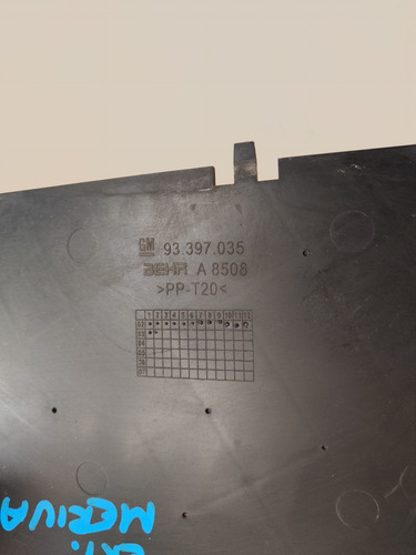 Tapa Filtro Cabina Meriva 2004-2008 Original Oem (Usado)