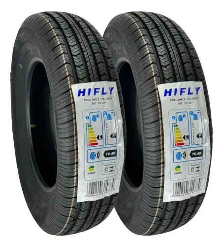 Kit 2 Pneus 175/70r14 84t Hifly Hf261 Montana Courier Strada