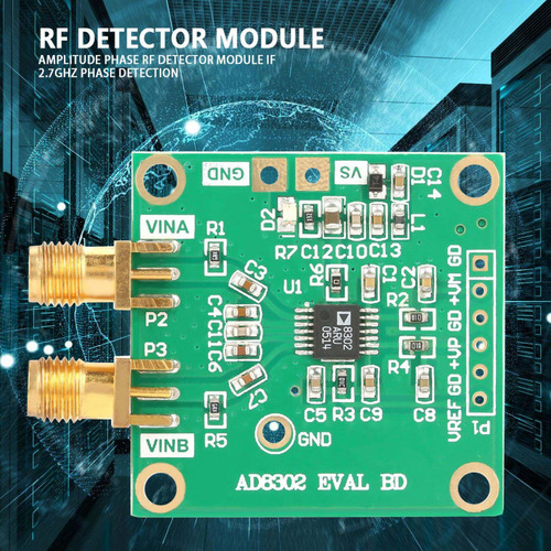 Módulo De Detección De Rf/if Ad8302 Lf-2.7ghz Módulo De Fase