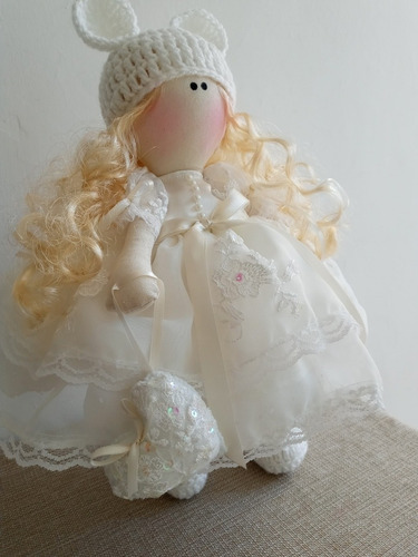 Muñecas Rusas! Muñeca Totalmente Artesanal De 40 Cm.