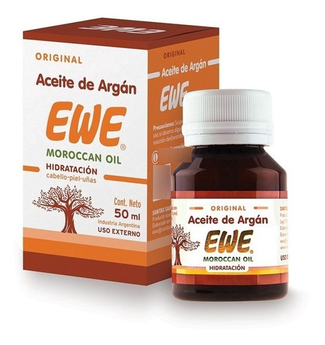Aceite De Argán Ewe Puro Moroccan Oil 50 Ml Aceite De Argan