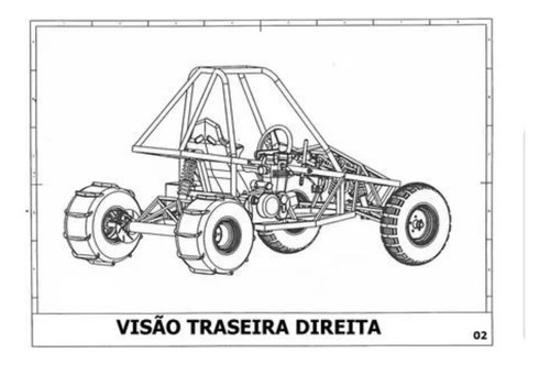 Projeto Para Construir Kart Cross Detalhado Português Pdf