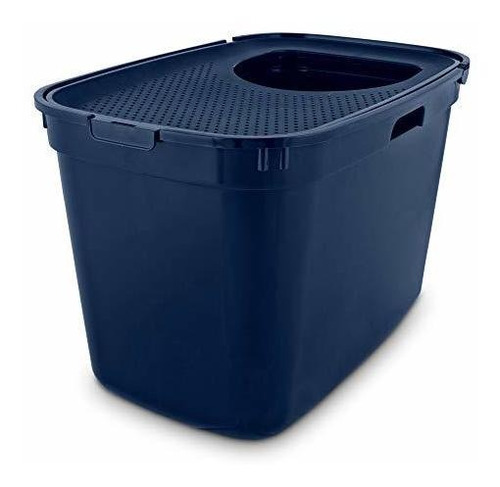 Caja De Arena Entrada Superior Petco Brand So Phresh Navy