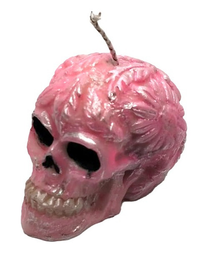 Vela De Calavera Para Día De Muertos, Halloween Para Ofrenda