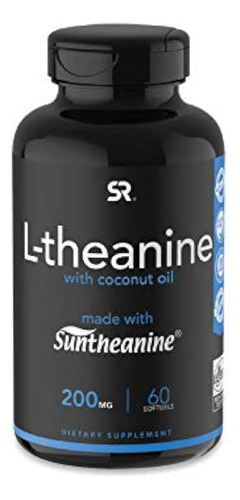 Suntheanine® L-theanine 200 Mg (doble Fuerza) En Aceite