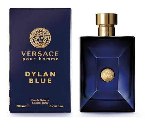 Perfume Dylan Blue Pour Homme 200ml Edt Versace