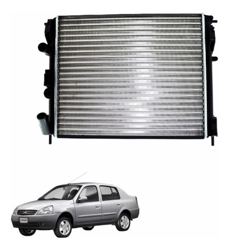 Radiador Motor Mecanico Nissan Platina/clio/kangoo 2002/2010
