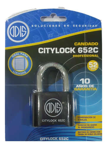 Candado Odis Stylelock 52mm Bronce - Stylelock