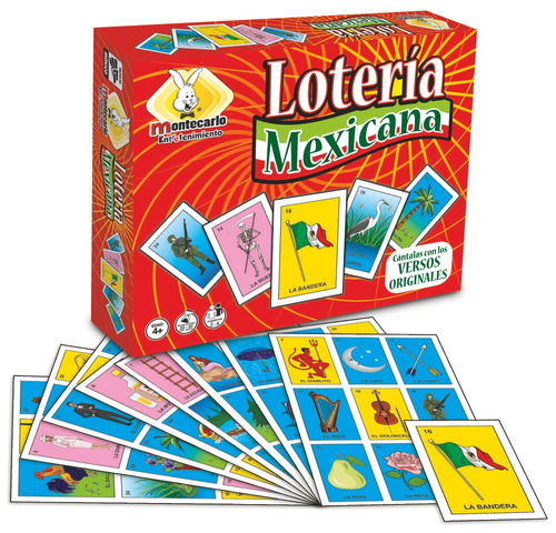 Loteria Mexicana Juego de Mesa Clasico Familiar