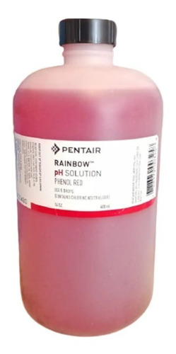 Rojo Fenol Pentair Para Medir Ph Alberca Reactivo 480 Ml
