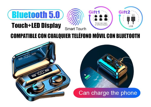 Audífonos Impermeables Con Manos Libres Y Bluetooth 5.0