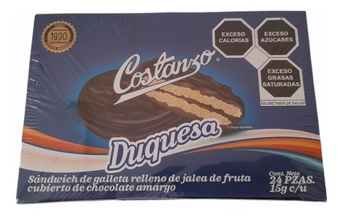 Imagen 2 de 2 de Duquesa Constanzo, Caja Con 24 Piezas