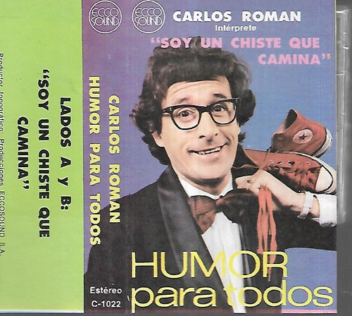 Carlos Roman Album Soy Un Chiste Que Camina Ecco Cassette