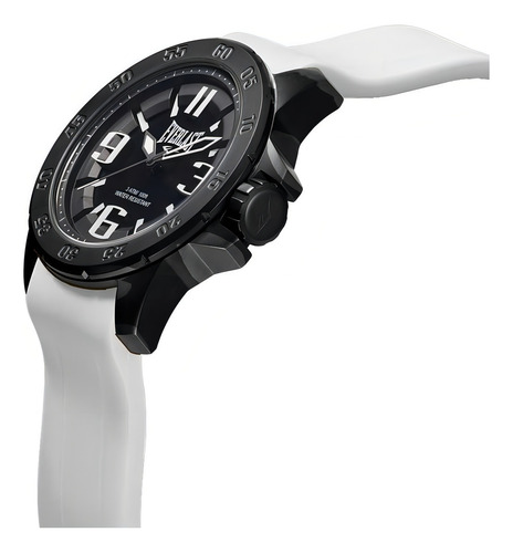 Relógio Masculino Everlast Branco De 2 Anos E6965