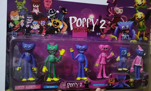 Juguetes Huggy Wuggy Set De 6 Personajes Poppy Play Time