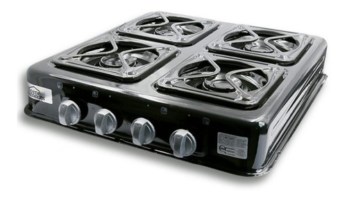 Imagen 2 de 2 de Parrilla a gas Home Elements HESUECO008 negro