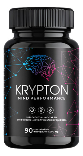 Nootrópico Krypton Mind Performance 90 Comp Com Creatina