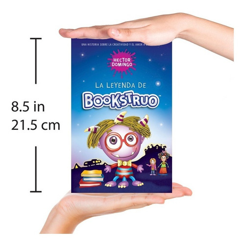 La Leyenda De Bookstruo, Libro Infantil + 6 Separadores